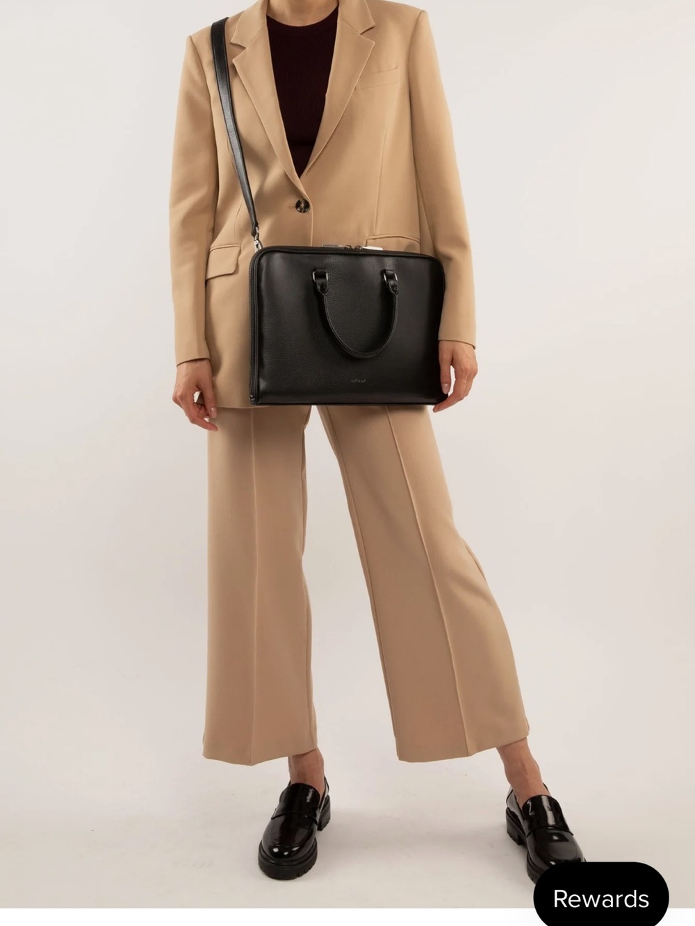 MATT & NAT HOLDER SLIM VEGAN BRIEFCASE - DWELL